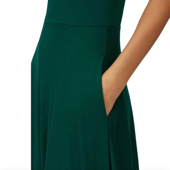 Reformation “Mary” Emerald Spruce Green Midi Dress - Picture 5 of 9